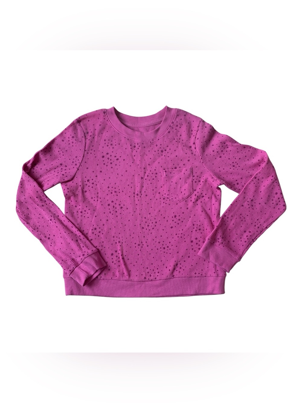 Cat & Jack Bright Pink Long-Sleeve Thermal Tee